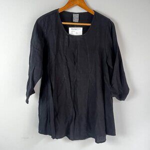2/$30 Match Point Linen Tunic Size Small